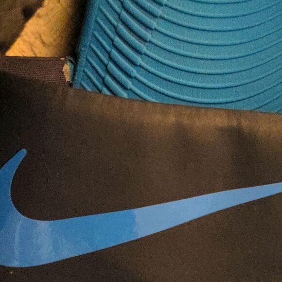 Nike slides Sandals Blue Size 5Y🌈5 for $25 - Picture 8 of 11